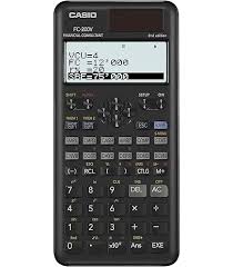 Calculadora Financiera Casio FC-100V-2 - Compacta y Eficiente