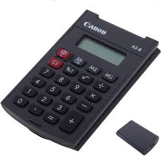Calculadora Pocket Canon AS-8 Negra