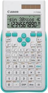Calculadora Científica Canon F-715SG Azul y Blanco