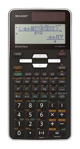 Calculadora Sharp ELW531TG Blanco/Negro