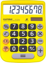 Calculadora Básica CATIGA CD-8185 para Oficina y Hogar