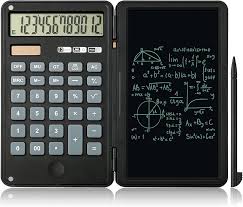 Calculadora Premium Silenciosa de 12 Dígitos con Tableta Solar