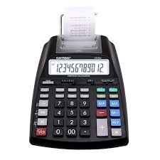 Calculadora de Impresión LCD de 12 Dígitos