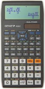 Calculadora Científica Genie 92SC: 580 Funciones y Pantalla Avanzada