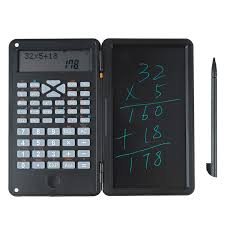 Calculadora Científica Portátil con Bloc de Notas