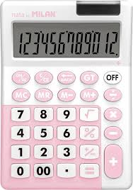 Calculadora Rosa MILAN® 12 Dígitos - Edición Especial