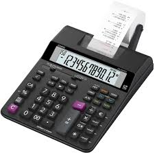 Calculadora de Impresión Casio HR-200RCE con Pantalla LCD