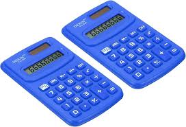 Calculadora Mini Solar PATIKIL - Paquete de 2