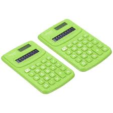 Calculadora Mini LCD PATIKIL - Paquete de 2