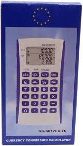 Calculadora Kk-6812-3 con 3 Pantallas - Euro