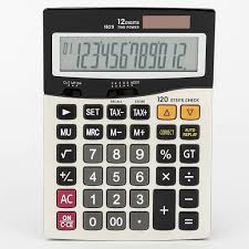 Calculadora de Escritorio Universal con Doble Alimentación y 120 Cheques