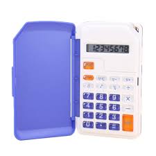 Calculadora de Bolsillo Básica con Tapa
