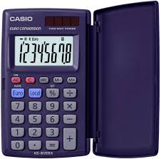 Calculadora Casio HS-8VERA: Compacta y Práctica con Tapa
