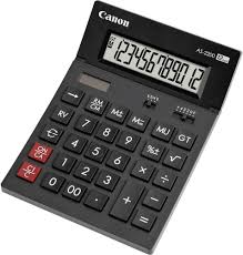 Calculadora de Sobremesa Canon AS-2200 Negra
