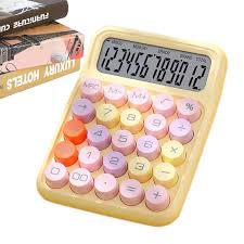 Calculadora Estudiantil de Contabilidad con Pantalla LCD