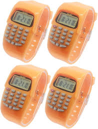 Reloj Calculadora Gadpiparty para Niños - 4 Piezas