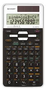 Calculadora Científica Sharp EL-506 TS-WH