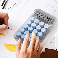 Calculadora Mecánica Aibyks: Teclado Colorido y Funcional