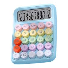 Calculadora Colorida con Teclado Mecánico Estándar