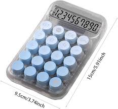 Calculadora Estética Antideslizante y Transparente