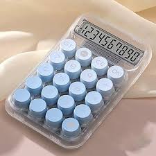 Calculadora Mecánica Antideslizante de Escritorio