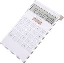 Calculadora Solar de Mesa Doble Potencia