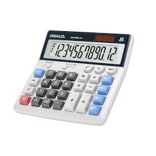 Calculadora de Bolsillo OSALO: Teclas Grandes y Pantalla Extragrande