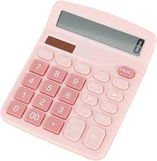 Calculadora Básica Ultrafina de 12 Dígitos con Pantalla Irrompible