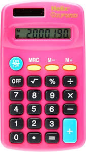 Calculadora Básica Helix Oxford - Rosa