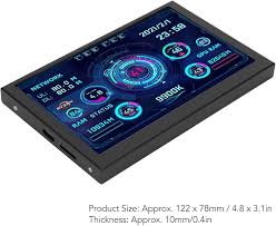 Mini Pantalla IPS USB de 5 Pulgadas para Monitoreo de PC