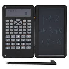 Calculadora Científica LCD con Tableta de Escritura