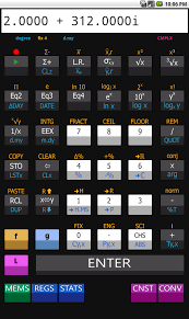 Calculadora Científica RPN - HP-11C en Aplicación