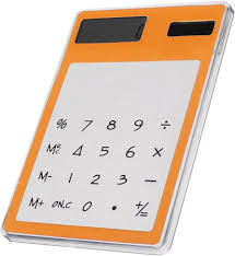 Calculadora Solar Transparente MJJ - Oficina y Estudio