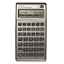 Calculadora Financiera HP17BIi+ Negra