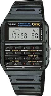 Reloj Casio CA-53W-1Z: Calculadora y Estilo en Negro