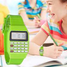 Reloj Calculadora Electrónica Multi Tiempo para Hombre
