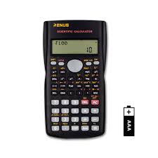 Calculadora Científica RENUS de 2 Líneas para Ingeniería