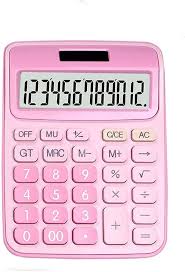 Calculadora de Escritorio Solar con Pantalla LCD de 12 Dígitos