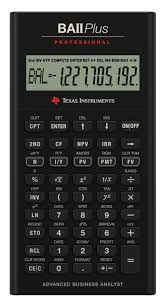 Calculadora Financiera TI BA II Plus Professional