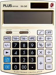 Calculadora Plus de Sobremesa: Eficiencia y Estilo para Oficina y Escuela