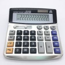 Calculadora de Sobremesa Lianshi con Pantalla Grande