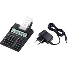 Calculadora Impresora Casio HR-150RCE con Adaptador de Corriente