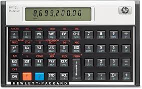 HP 12C Platinum - Calculadora Financiera Compacta
