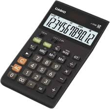 Calculadora Casio J-120B Solar/Pilas 12 Dígitos