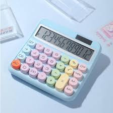 Calculadora de Escritorio Solar y Batería de 12 Dígitos con Pantalla Grande