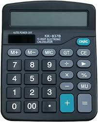 Calculadora Electrónica de 12 Dígitos para Oficina y Escuela