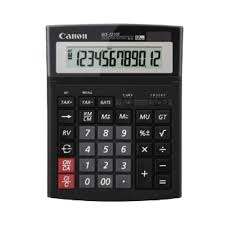 Calculadora de Sobremesa Canon WS-1210T Negra