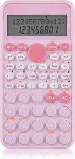 Calculadora Científica EooCoo: Delgada y Portátil con Pantalla Dual