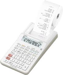 Calculadora Impresora Blanca para Oficina