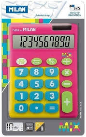 Calculadora Multicolor Milan 10 Dígitos
